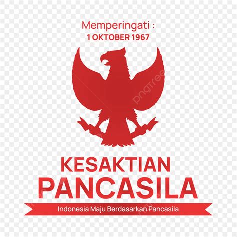 Gambar Desain Huruf Selamat Hari Kesaktian Pancasila 1 Oktober