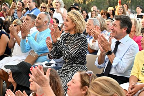 Photo Enrico Christian Estrosi Le Maire De Nice Et Sa Femme Laura