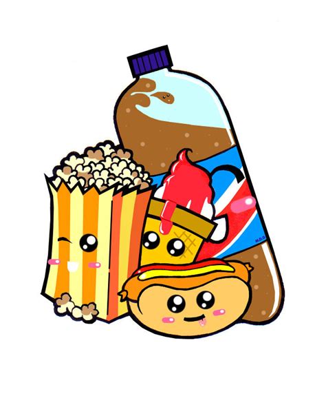 Cinema Food by AnzennaArtz on DeviantArt