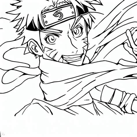 Coloriage Naruto Imprimer Sur Coloriageenfant