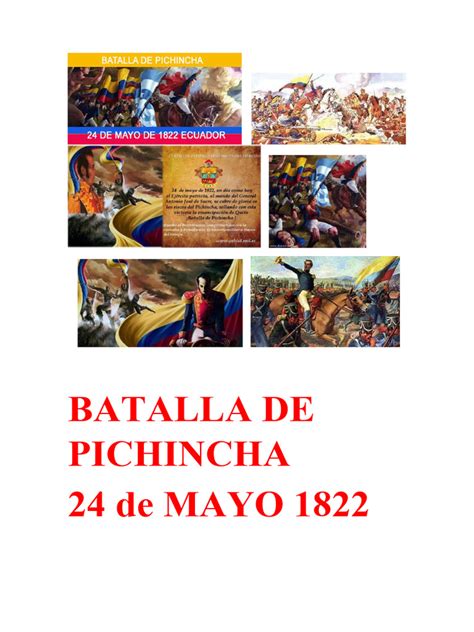 Batalla De Pichincha Pdf