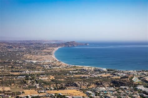 Premium Photo Beautiful View From Holy Monastery Of Panagia Tsambika