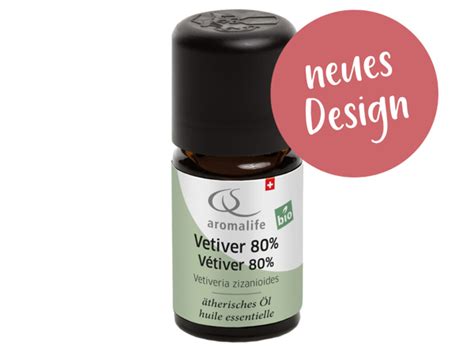 Aromalife Vetiver Bio ätherisches Öl 5ml Aromalife