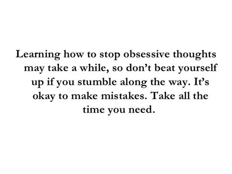 How To Stop Obsessive Thoughts In 5 Easy Steps