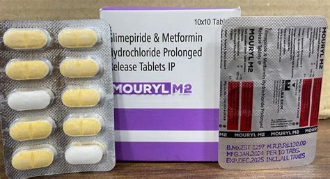 Mg Glimepiride Metformin Tablet Mg At Rs Box In Katol Id