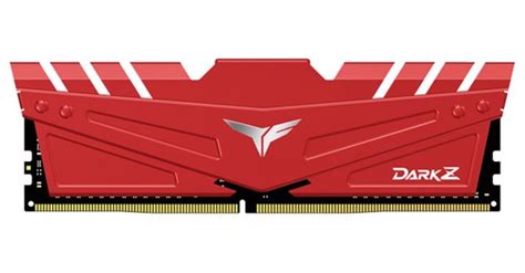 Bộ nhớ Trong RAM Team Dark Z 8GB 3200 Red