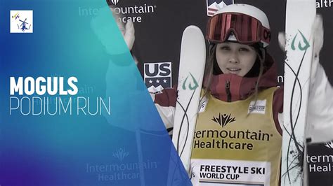 FIS Anri Kawamura JPN 2nd Place Women S Moguls Deer Valley