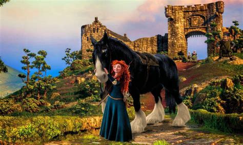 Download free Disney Brave Merida And Angus Wallpaper - MrWallpaper.com