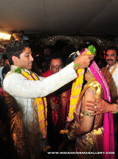 Allu Arjun Wedding Photo Gallery Stills Allu Arjun Marriage Reception ...