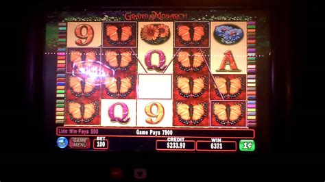 Grand Monarch Slot Machine Line Hits Youtube