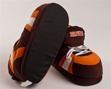 Cleveland Browns Slippers Football Slippers