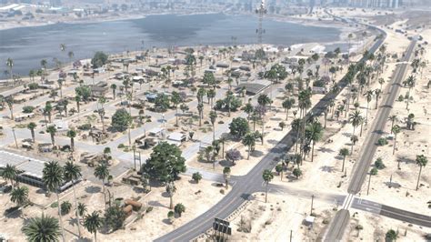 Sandy Shores Vegetation Overhaul YMAP GTA 5 Mods