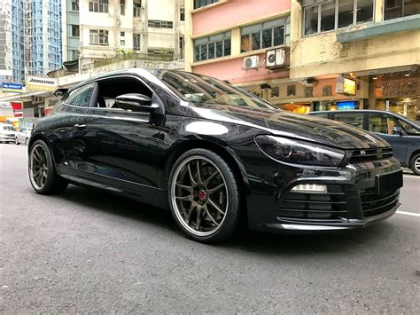 Volkswagen Scirocco Black Work Emotion Cr P Wheel Wheel Front