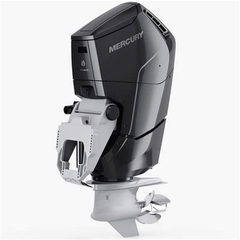 Mercury Verado Powerful Outboard Motor Model D Turbosquid