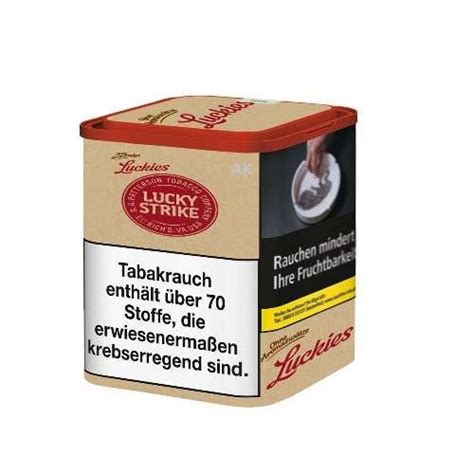 Lucky Strike Origins Usa Red Volume Tobacco Lucky Strike Tabak Ohne