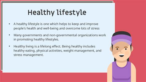 Presentation Template How To Live A Healthy Lifestyle