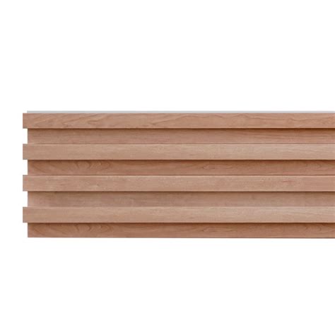 Likewood Wpc Fluted Wall Panels 4 Flutes Maple Matimco