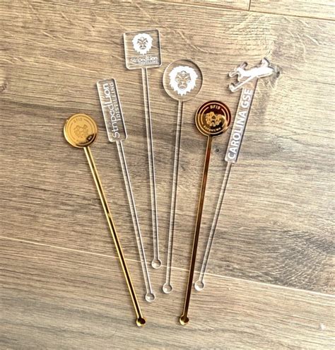 Custom Logo Drink Stirrers Personalized Wedding Decor - Etsy