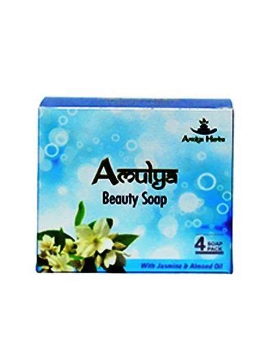 Herbal Natural Herbs 60 Gms X 4 Nos Amulya Beauty Bath Soap For