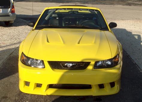 Zinc Yellow Saleen S Sc Ford Mustang Coupe Mustangattitude