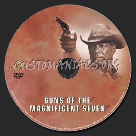 Guns of the Magnificent Seven dvd label - DVD Covers & Labels by ...