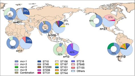 Frontiers Epidemiological And Genomic Characteristics Of Global Mcr Positive Escherichia Coli