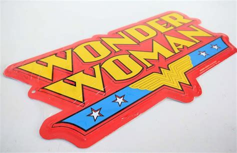 Placa Decorativa Wonder Woman Dc Mulher Maravilha Liga Just