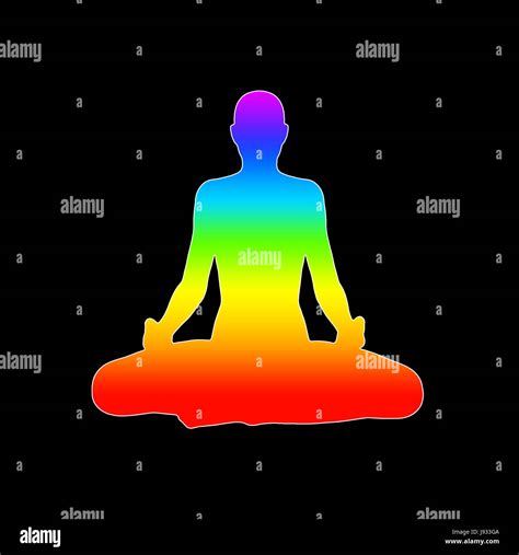 Meditation Silhouette Chakra