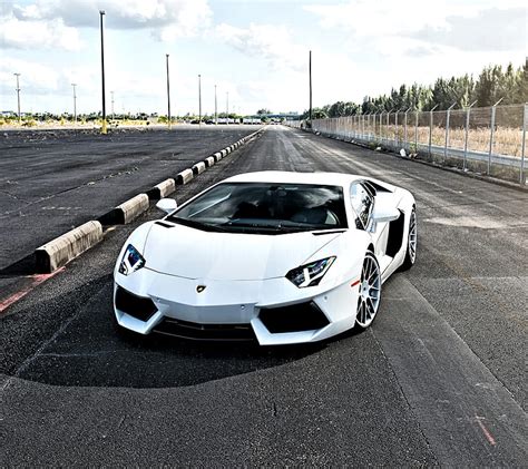 Lamborghini Aventador White Wallpaper Hd 1080p