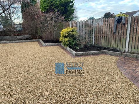 Gold Gravel Driveway with Granite Pathway in Dublin - Local Tradesmen ...