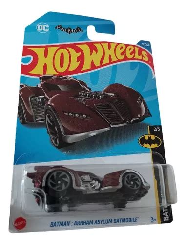 Hot Wheels Batman Arkham Asylum Batmobile Rojo Mercadolibre