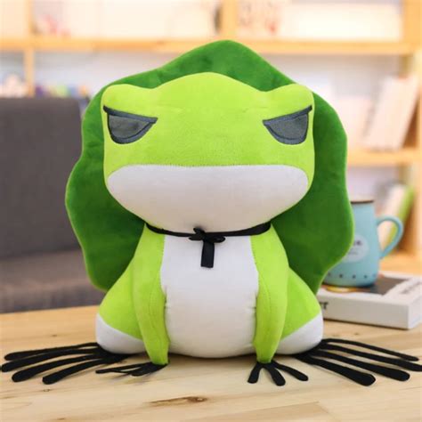 15 30 CM Cute Travel Frog Plush Toy Japanese Action Figure Game Cartoon ...