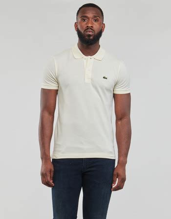 Lacoste Ph Slim Wit Gratis Levering Spartoo Be Textiel Polo