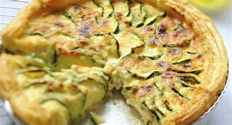 Tarte à La Courgette Nos Meilleures Recettes Femme Actuelle