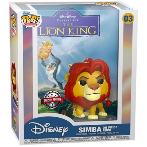 Funko Pop The Lion King 03 Simba On Pride Rock Vhs Covers Disney