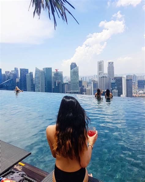 Marina Bay Sands Hotel Singapore Infinity Pool