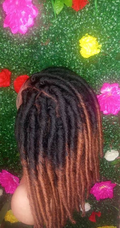 Full Lace Faux Locs Wigdreadlocks Wig Full Lace Wig Goddess Etsy