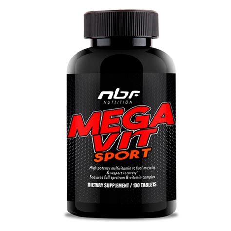 MULTIVITAMINICO MEGA VITAMINA SPORT 100 CÁPSULAS NBF NUTRITION