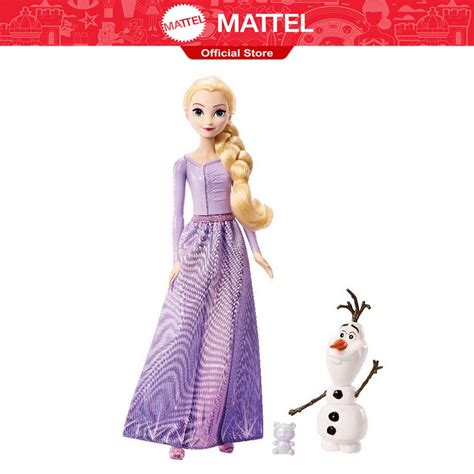 Disney Frozen Arendelle Elsa Olaf Doll Set Shopee Malaysia