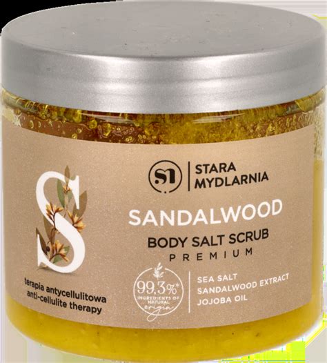 STARA MYDLARNIA Sandalwood peeling do ciała solny 260 g Drogeria