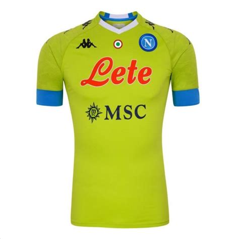 Maglie Napoli 2020 2021 Kappa Lo Sponsor Lete è In Rosso