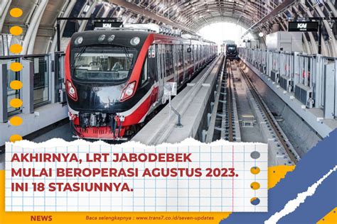 Trans Akhirnya Lrt Jabodebek Mulai Beroperasi Agustus Ini