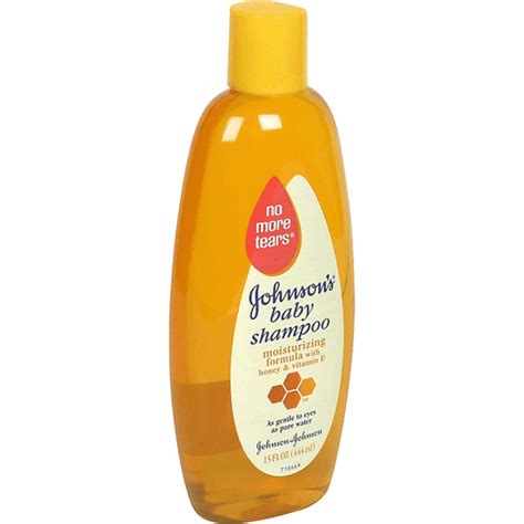 Johnsons Baby Shampoo, Moisturizing Formula with Honey & Vitamin E ...