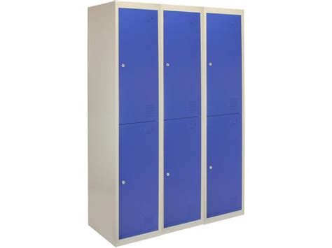 Casier Vestiaire Bleu Armoire En Acier X Vestiaire M Tallique Casier