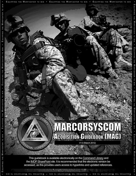 Marine Corps Systems Command Acquisition Guidebook - 2012 | PDF