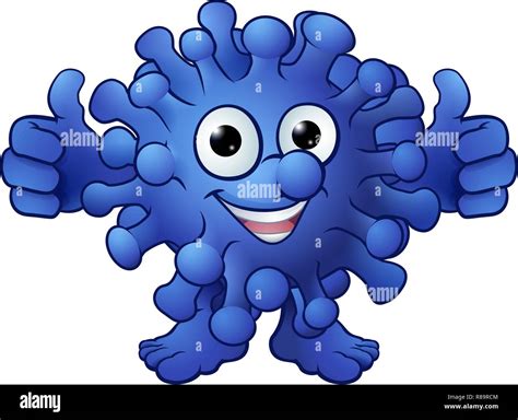 Bacteria cartoon hi-res stock photography and images - Alamy