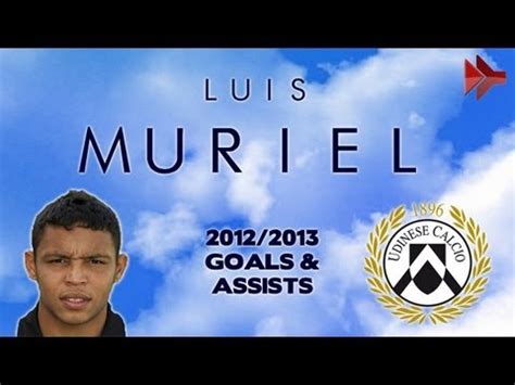 Luis MURIEL Goals Assists Skills Udinese 2012 2013 HD YouTube