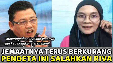 Jemaatnya Terus Berkurang Pendeta Ini Labrak Dan Salahkan Uni Riva