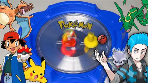 Epic Pokemon Spinning Toys Pokemon Battle Stage Game Youtube