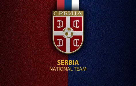 Deporte logo fútbol Serbia Selección nacional SRBIJA fondo de